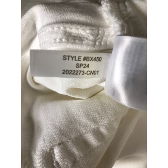 J. Crew Curvy Essential Jeans Straight Leg All Day Stretch White NWT Size 33 - Picture 9 of 11